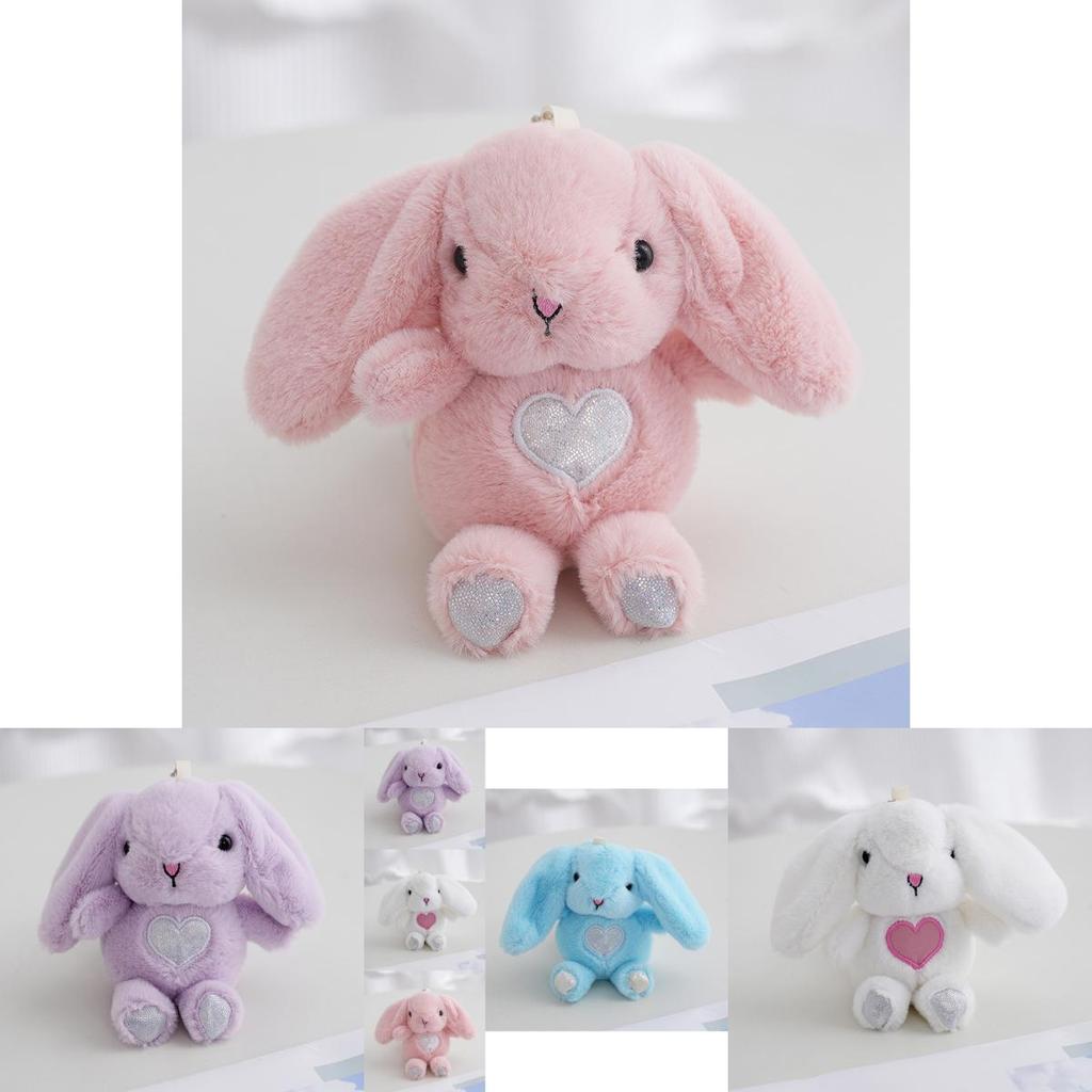Adorable Heart Rabbit Plush Toy Perfect For Claw Machines And Keychain Wholesale