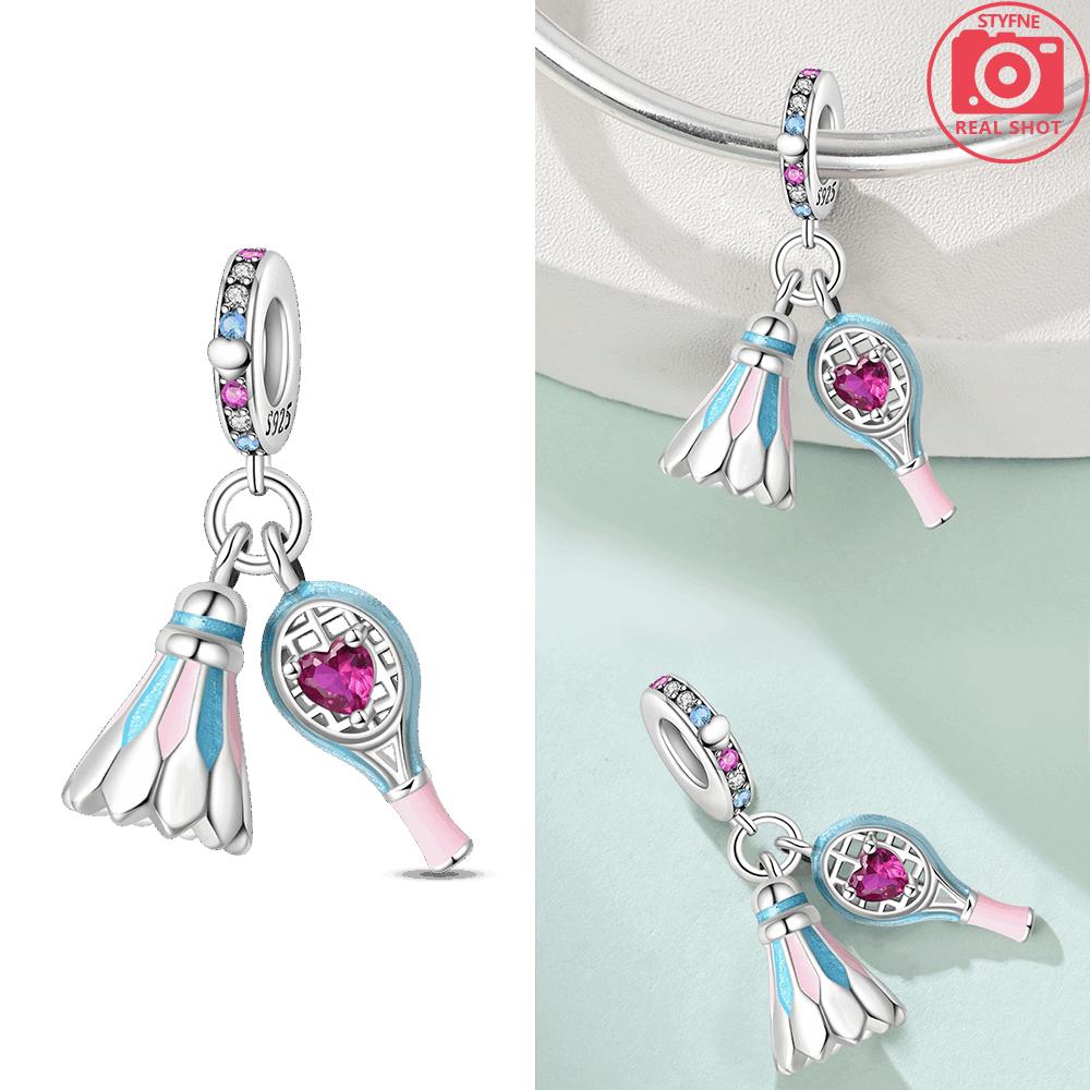 New Summer Coconut Beach Travel Ai Robot 100% Copper Charms Fit Original Bracelet Diy Jewelry Making Women Gift