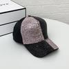 Colorful Diamond-studded Summer Baseball Cap Travel Sun Hat Peaked Cap Hip Hop Hat Mesh Sun Hat