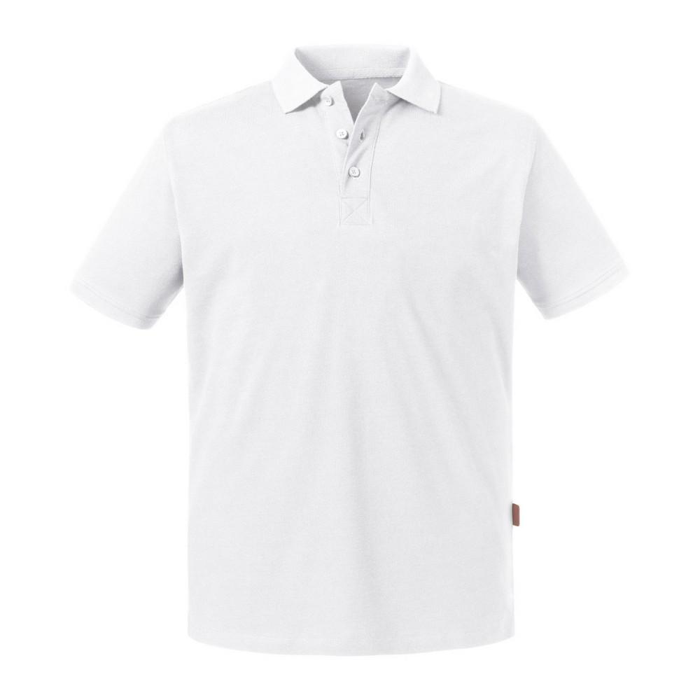 Russell Mens Pure Organic Polo