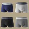 Men Underwear Cotton Boxershorts Graphene Antibacterial Boxers Mid Waist Solid Color Male Panties Breathable Boxers