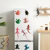 12 Pieces Of Quirky Reptile Refrigerator Stickers With Magnets, Soft Rubber Refrigerator Stickers, Computer Decorations