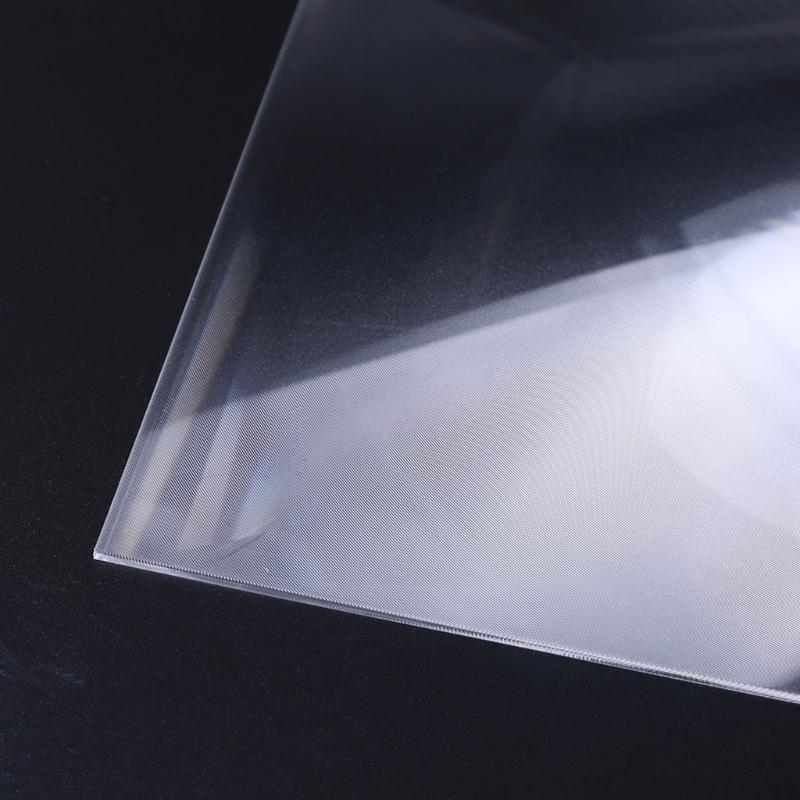 Lente di Fresnel Ottica PMMA Grande Lunghezza Focale 330mm Concentratore Solare Ingrandente 330mm Dimensioni Carta di Credito Righello Lente d'Ingrandimento