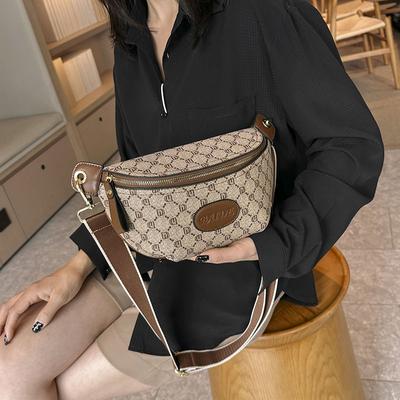 Sac banane en cuir pour femme, sac banane, sac à bandoulière, sacs à bandoulière, design classique de haute qualité, sacs de mode féminins