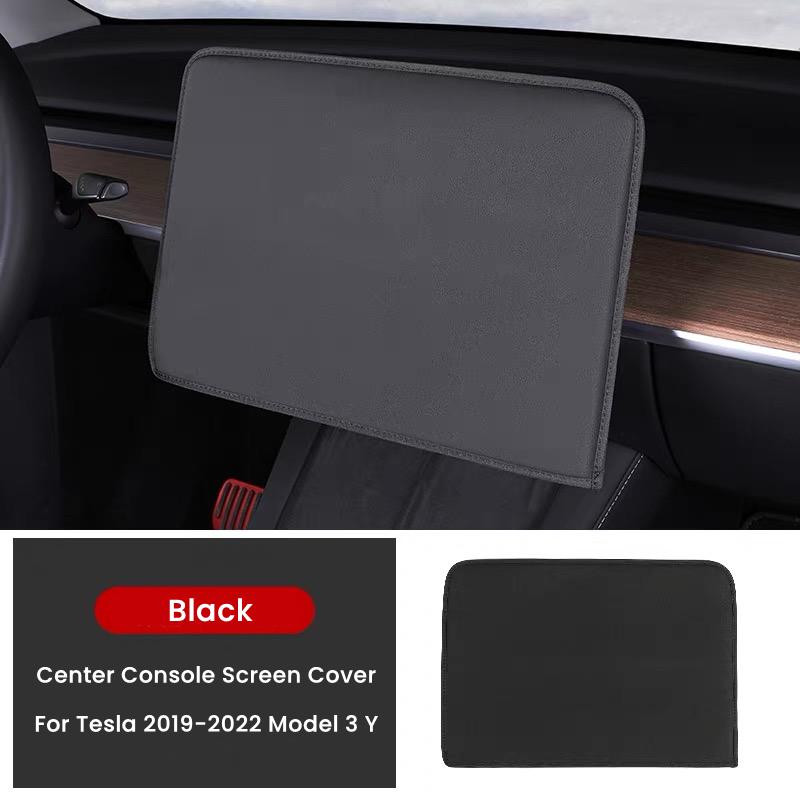 Ochronna osłona przeciwsłoneczna Anti-UV na ekran do Tesla Model 3 Y Wyświetlacz nawigacji konsoli środkowej Pokrowiec przeciwkurzowy Akcesoria wewnętrzne