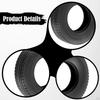 Hardened Rubber Wheel Tire High Grip Replacement Repair Parts for 1/14 Scale RC Vehicle