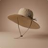 Sun Hat with Chin Cord Breathable Mesh Vents Adjustable for Anglers, Tourists,