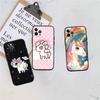 CJ103 Unicorn Cute Soft Shell Phone Case for OPPO A40 A60 A80 A15 A16 A16K A12 A17 A17K A54 A54S A53 A53S A55 A56 A57 A98 F23