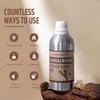 Aromahpure Sandalwood Aroma Oil | 500ml Undiluted & Natural | Long-Lasting Scent for Aromatherapy, Candle & Soap Making, Diffusers, Room Freshener