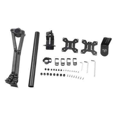 Dual LCD Monitor Desk Mount Stand Fully Adjustable Screen Up To 27" for Computers