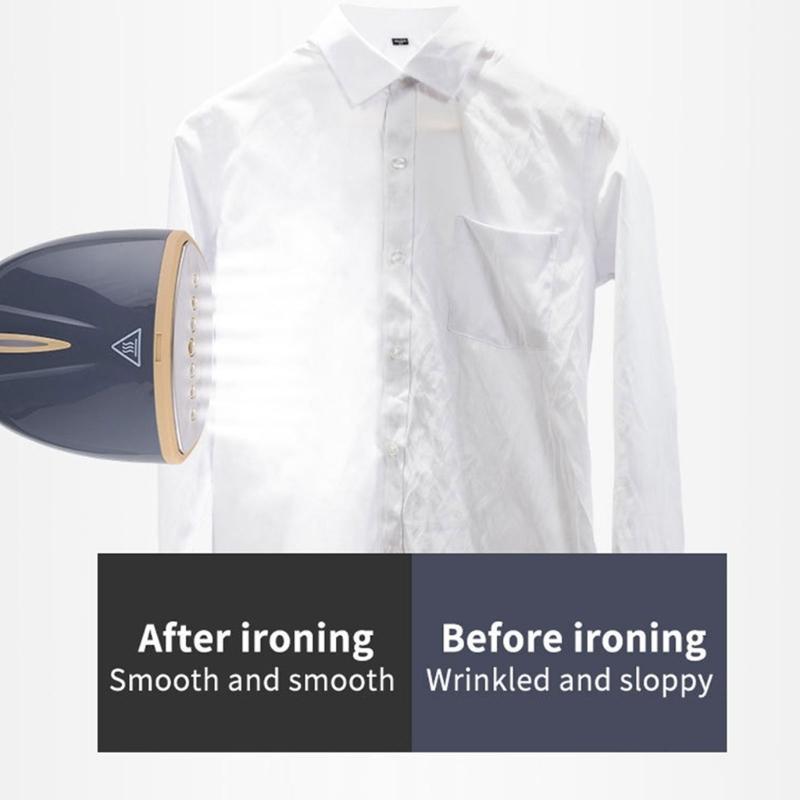 Reise-Dampfbügler 120ML Dampfbügeleisen für Bekleidung Heimtextilien Schnelles Aufheizen Kleiderdampfer für Zuhause Büro
