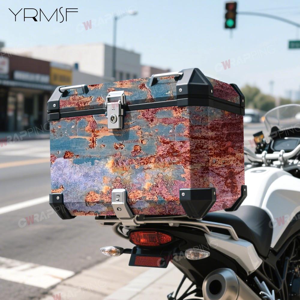 Rust Camo Film Waterproof Car Tuning Accessories Auto Bubble-free Camouflage Car Wrapping Sticker Vehicle Decoration Auto Foil