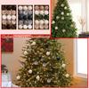 8cm*8cm Christmas Velvet Christmas Balls, Christmas Tree Decorations, Window Displays