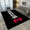 3D Bicycle brand logo printed carpet fashion home decoration non-slip carpet photography propsmal area rug birthday gift