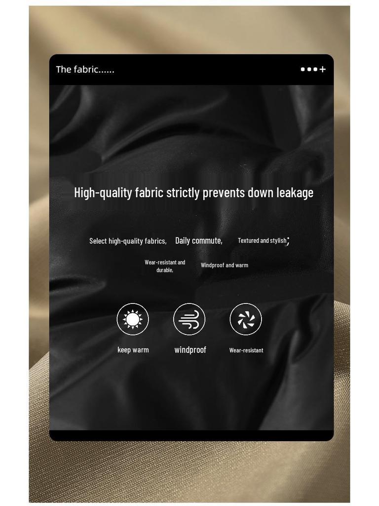 Men's Plus Size Hooded Padded Down Jacket - Fleece Lined, Thick, Warm, and Cold Resistant Winter Coat