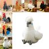 Plush Chicken Toy With Polyester Fiber Fill For Kids And Adults