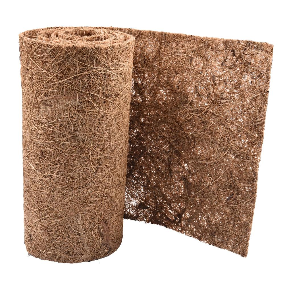 20/25x100CM Coconut Pad Coco Liner Sheet Coconut Palm Non-Slip Mat Cuttable Coir Mat Coconut Carpet Garden Plant Mat Supplies
