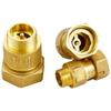 Brass Water Meter Telescopic Check Valve