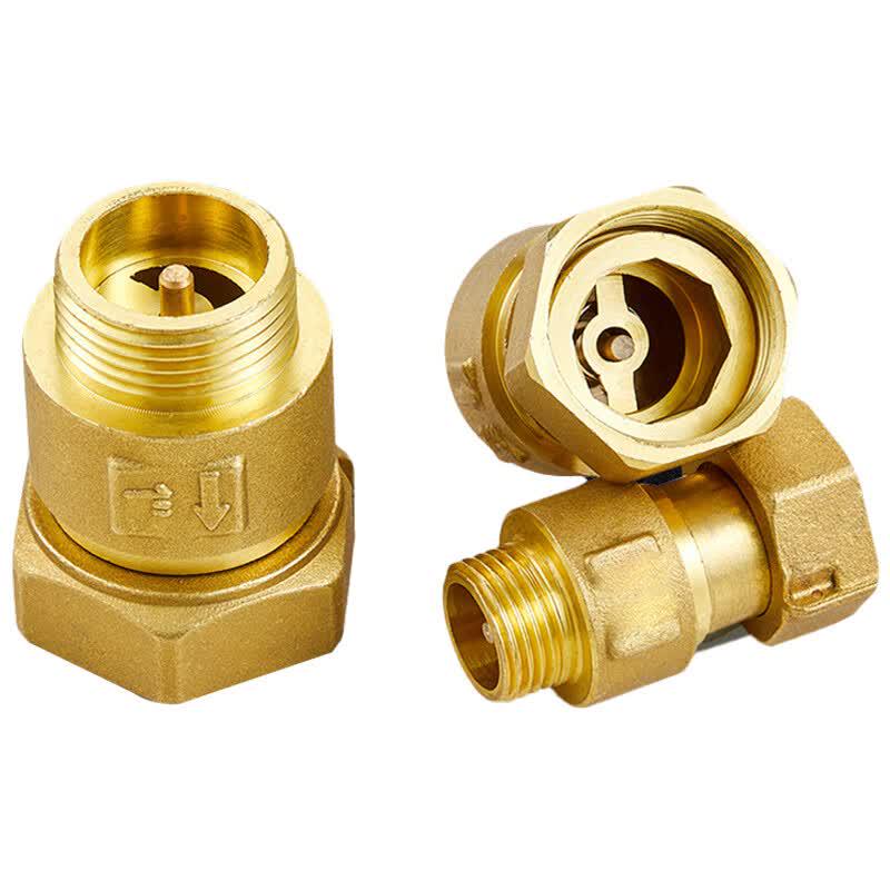 Brass Water Meter Telescopic Check Valve