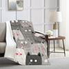 Süße Katzen-Decke für Mädchen Frauen, Leichte Weiche Fleece-Flanell-Kuscheldecke für Katzenliebhaber Sofa Couch Wohnzimmer 50x40 Zoll