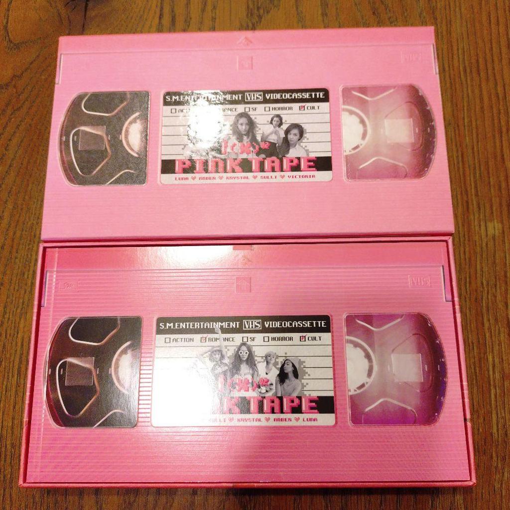 [USED] f(x) / PINK TAPE - Good condition with trading card