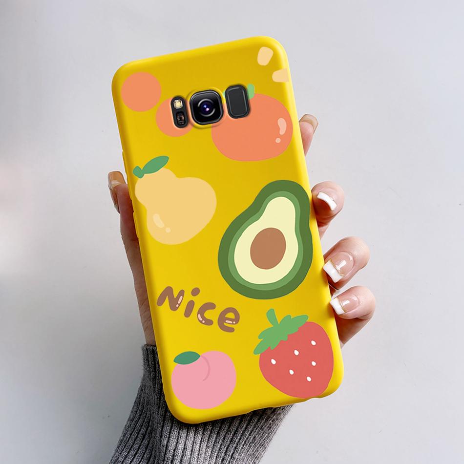 For Samsung Galaxy S8 Plus Case Galaxy S8 Shockproof Back Phone Cases For Samsung S8 GalaxyS8 Plus Cartoon Silicone Cover Bumper