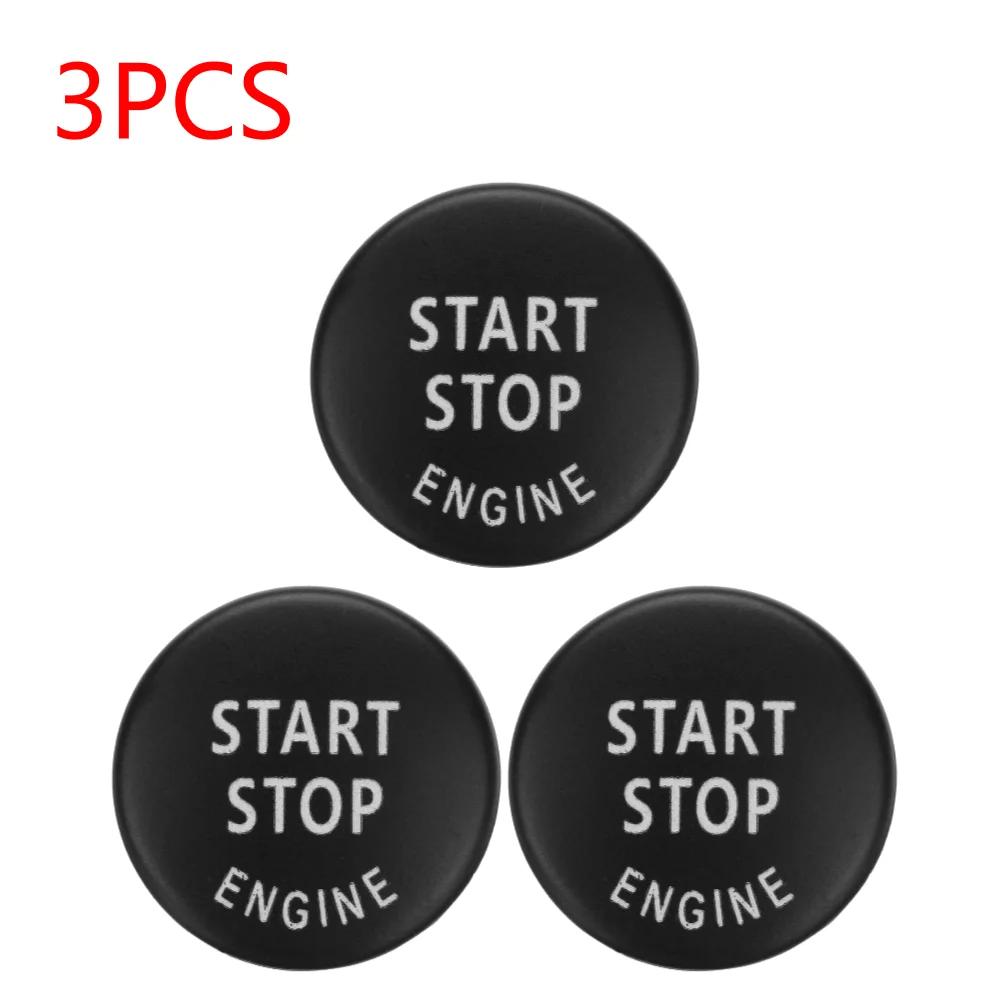 1-3Pcs Portable Start Stop Engine Button Accessories for BMW X5 E70 X6 E71 3Series E90 E91 Car Replace Cover Switch Cover