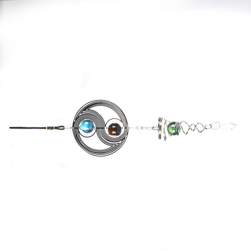 Wind Chimes Rotating Window Hanging Decor Wind Bell Home Ornament Yard Decor