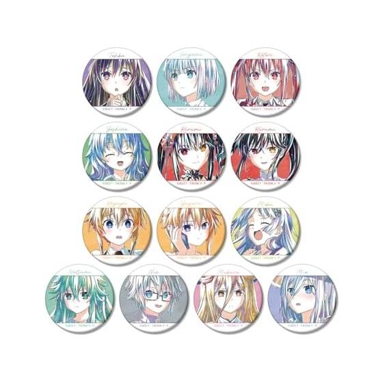 Date A Live V Trading Ani-Art Can Badge 13-Piece Box