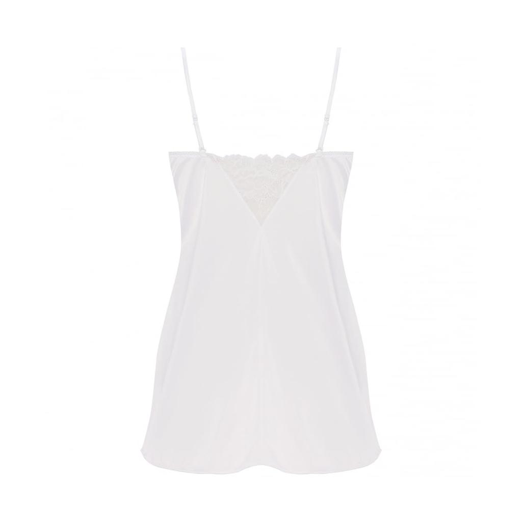 Triumph Red Label by Triumph 0124 Long Camisole M015 Size 90 (White)