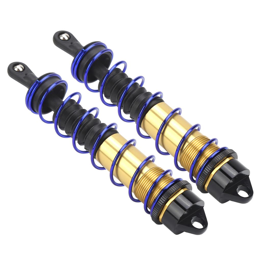 Aluminium Alloy Metal Rear Shock Absorbers for 18 Scale RC Car Truck Universal RC PartsGold