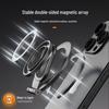 MagSafe Double-Sided Magnetic Phone Stand with Multifunctional Ring and All-Metal Design