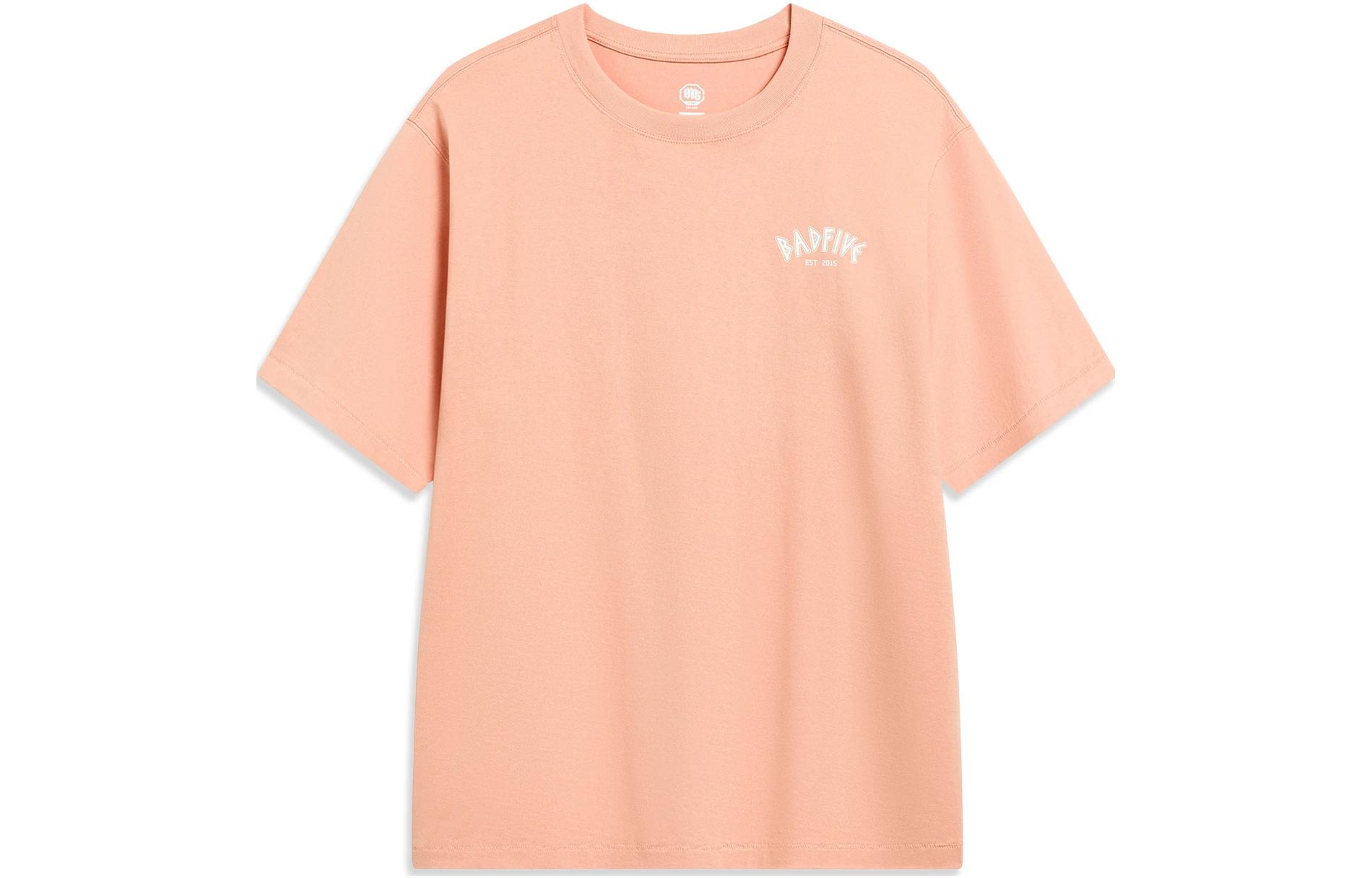 Li Ning T Shirt Men s Sunset Orange AHST289-7 3XL