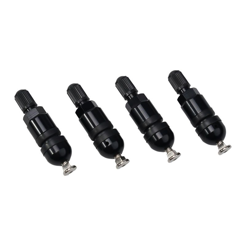 111111111111111111111111111111111111Valve Stem Repair Kit For BMW 5 Series Black Rubber Tire Pressure Monitoring System