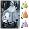Full Coverage Electric Vehicle Raincoat High Neck Universal Raincoat  Outdoor Motorcycle