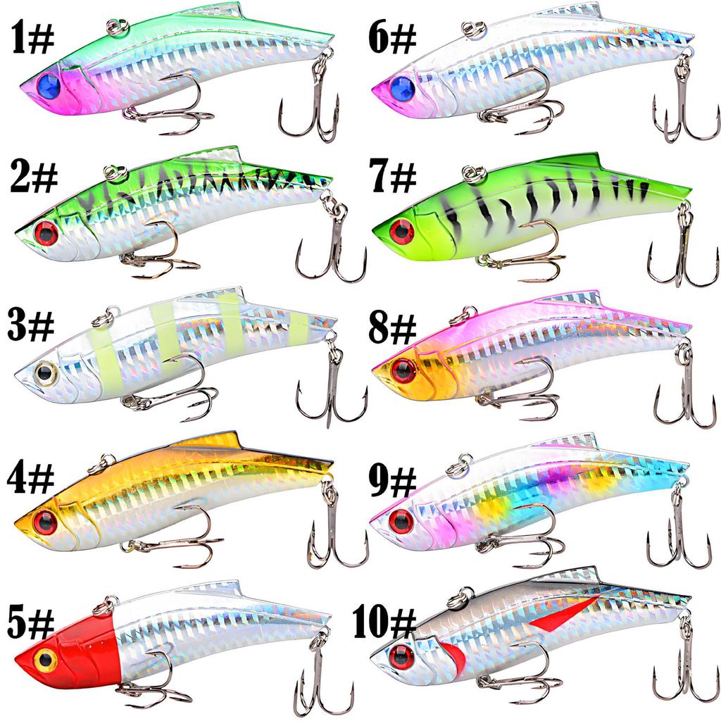 27g VIB Long Cast Fishing Lures - All Water Layers, Lead Block Bait