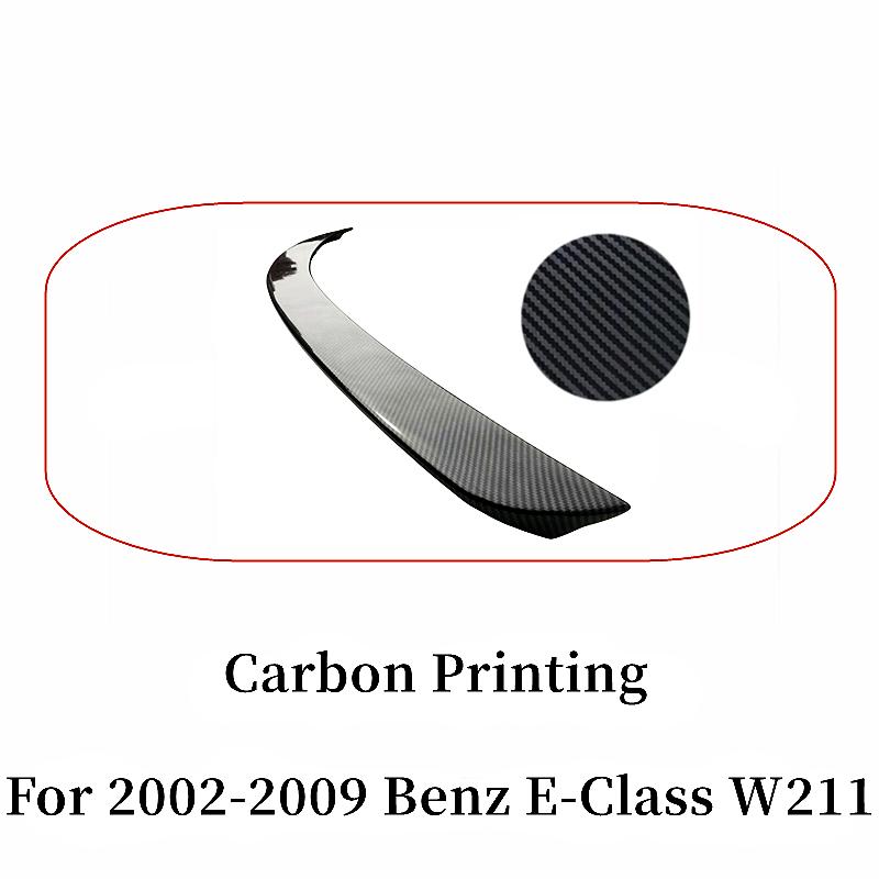 Pour Mercedes Benz Classe E W211 E180 200 260 300 320 240 230 280 35 2002-2009 Couvercle de coffre arrière Ailes de becquet de voiture Accessoires de réglage