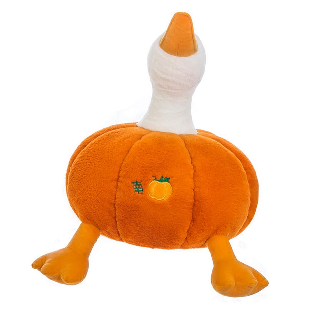Cute Animal Shape Doll Pillow Cartoon Pumpkin Bed Pillow Soft Stuffed Elastic Plush Toy for Boys