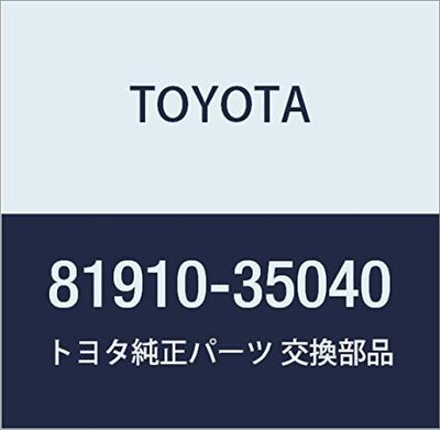 Genuine Parts Reflex Reflector ASSY RH Hilux Part Number 81910-35040