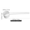10Pcs Plastic Measuring Spoons Food Safety Material Coffee Measuring Scoop for Milk Powder Baking Powder Liquid Seasoning