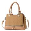 Classic Tote Bag For Women With Pu Material And Metal Accents For Daily Use