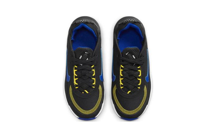 Nike Air Max 2090 Low-Top Kinder Lifestyle Schuhe Schwarz Gelb Blau Kinder im Alter von 3 7 Jahren DH9740-005