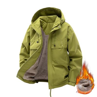 Winter Hiking Fleece Jacket Mens Windproof Waterproof Windbreaker Outdoor Women Thick Warm Wool Coats Winter Coat Men