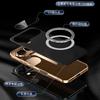 Applicable to Honor magic8pro mobile phone case magnetic suction electroplating 8proair all-inclusive anti-drop honor7 men's leather case