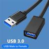 5Gbps USB 3.0 Extension Cable Extender Cord for TV BOX Smart TV Laptop PC Fast Speed USB Cable Extension 0.5m/1m/1.5m/2m/3m/5m