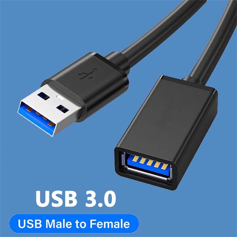 5Gbps USB 3.0 Extension Cable Extender Cord for TV BOX Smart TV Laptop PC Fast Speed USB Cable Extension 0.5m/1m/1.5m/2m/3m/5m