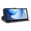 For Oukitel C60/C60 Pro Case Wallet RFID Blocking PU Leather Phone Cover Stand with Strap