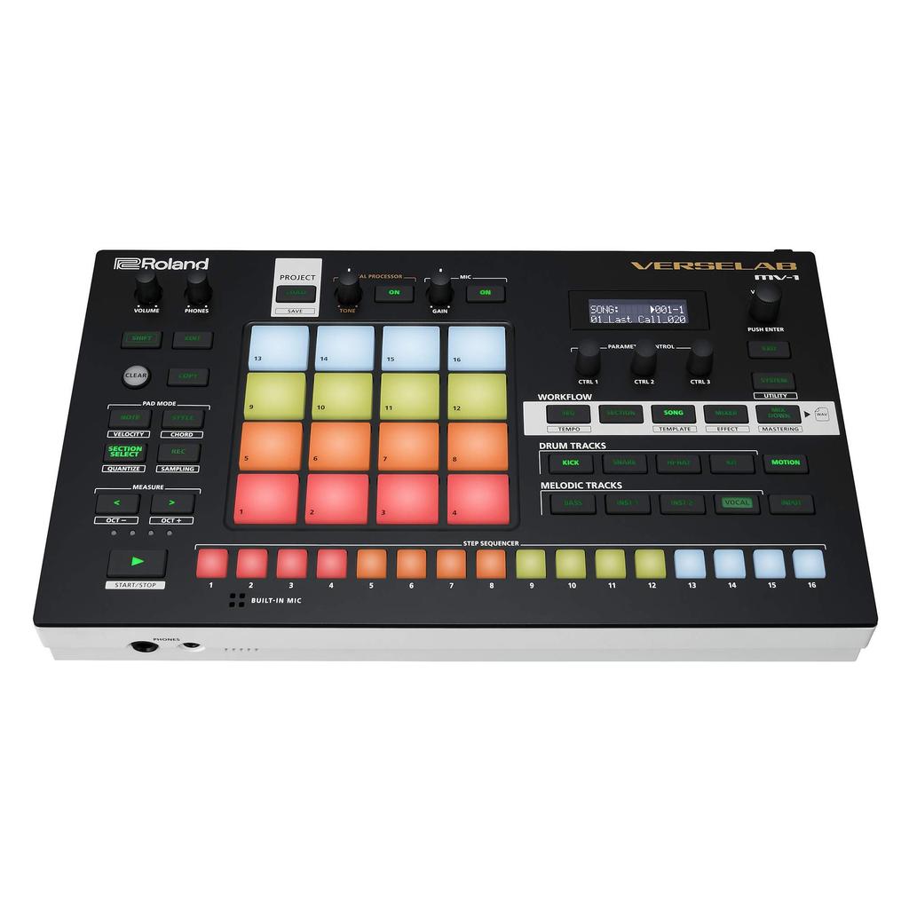 Roland VERSELAB Music Vocal Track and Recording MV-1 All-in-One Production, Recording, Creation,