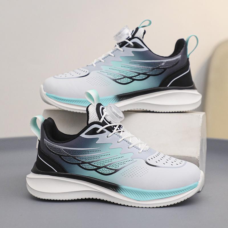 2025 new children's running shoes lightweight shock absorption youth primary school sports shoes boys sports shoes