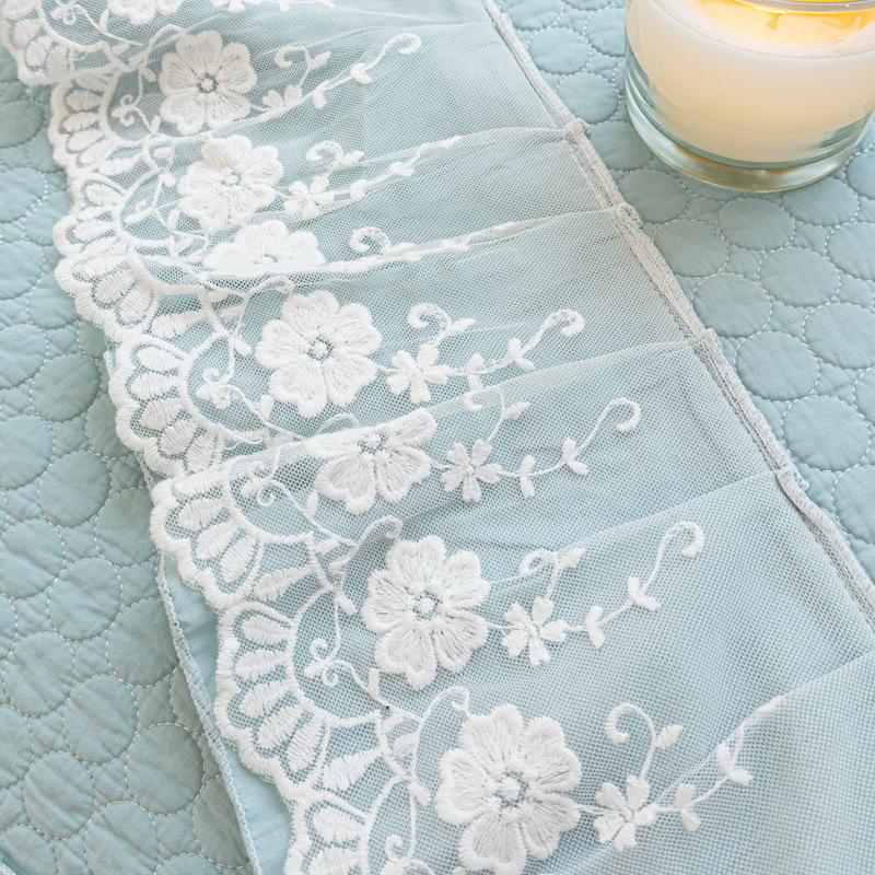 Princess Wind Cotton Sofa Cushion Universal Dopamine Pink Cotton Fabric Sofa Cushion Non-Slip Cover Towel